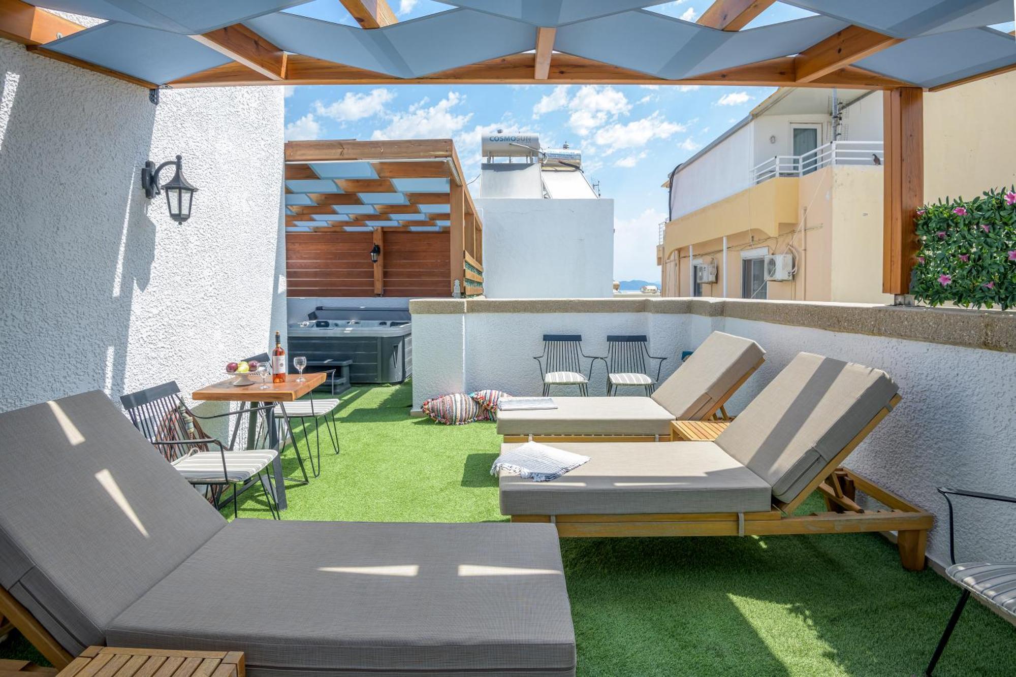 Casa Dell Artista With Private Jacuzzi Villa Kos Town Ngoại thất bức ảnh